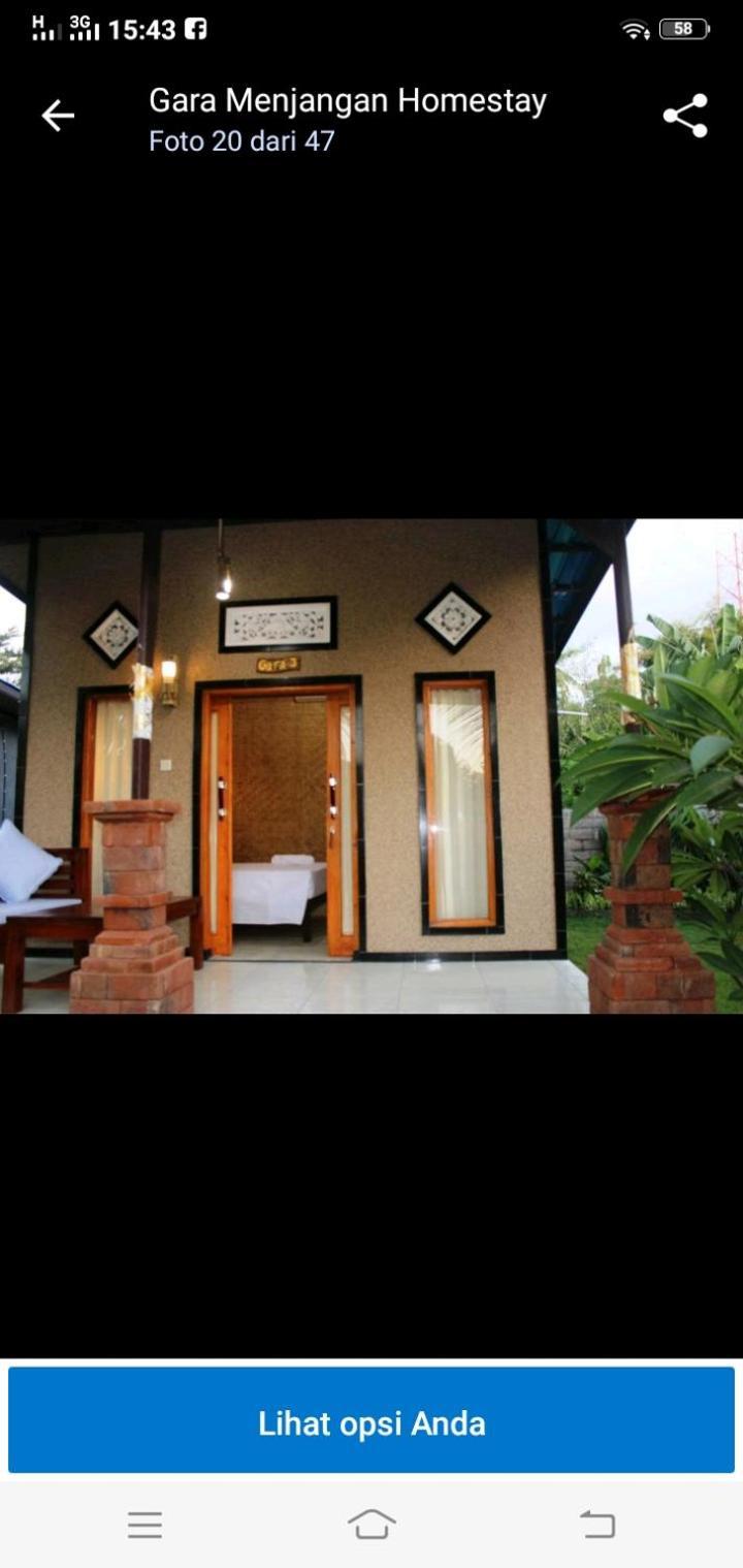 Gara Menjangan Homestay Баньюведанг Экстерьер фото